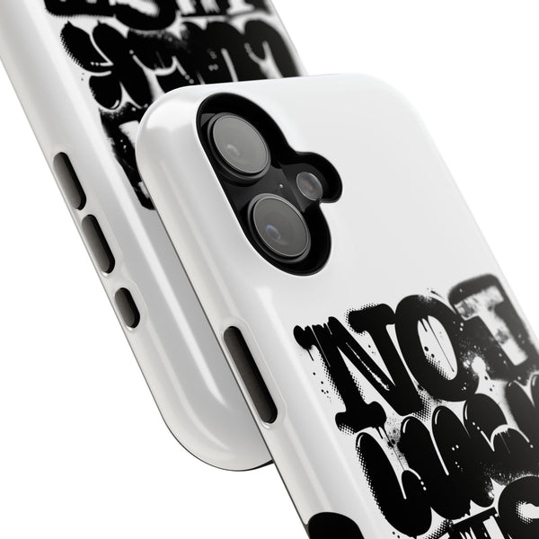 iPhone/Samsung Phone Case — “Not Luck Just God” Impact-Resistant Protective Case