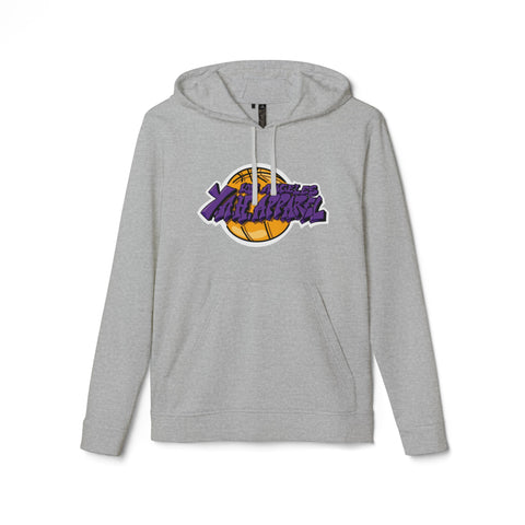 "Los Angeles Y.A.H." adidas® Unisex Fleece Hoodie