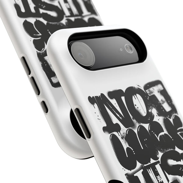 iPhone/Samsung Phone Case — “Not Luck Just God” Impact-Resistant Protective Case