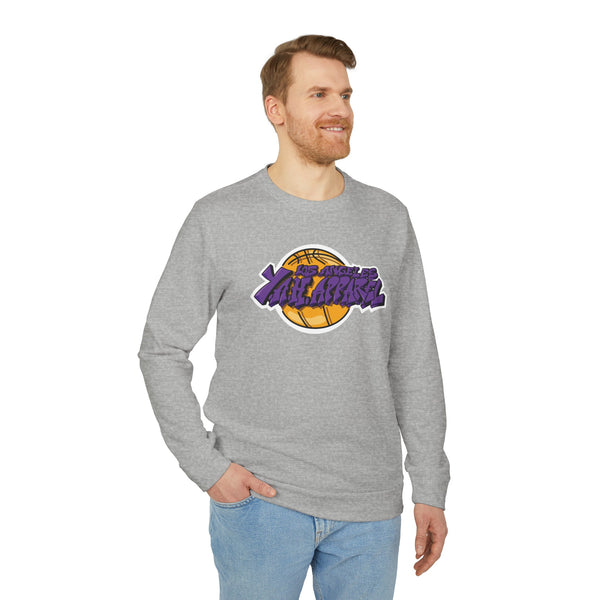 "Los Angeles Y.A.H." adidas® Unisex Fleece Crewneck Sweatshirt