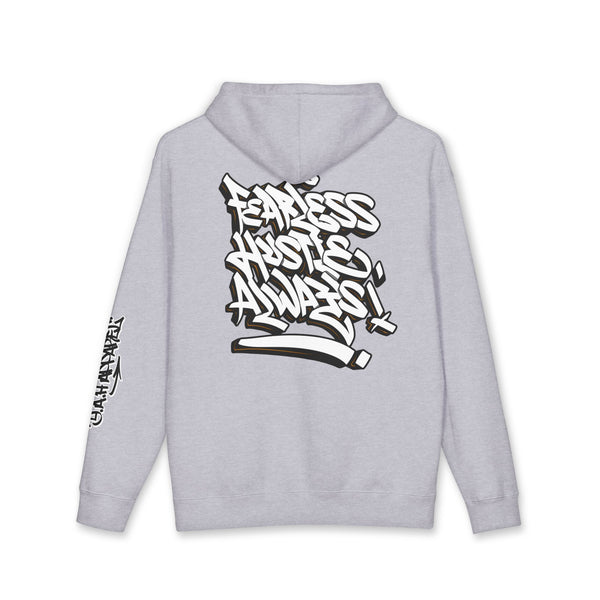 "Fearless Hustle Always" Unisex Heavyweight Hooded Sweatshirt