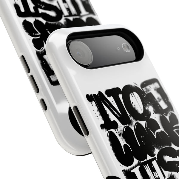 iPhone/Samsung Phone Case — “Not Luck Just God” Impact-Resistant Protective Case