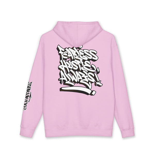 "Fearless Hustle Always" Unisex Heavyweight Hooded Sweatshirt