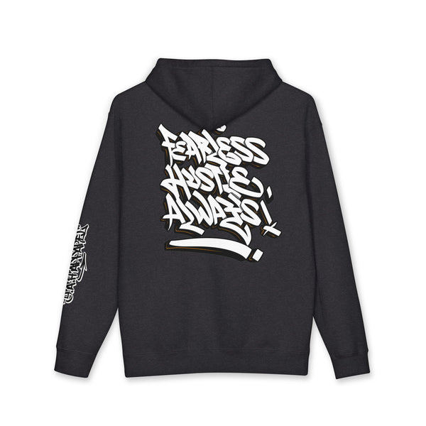 "Fearless Hustle Always" Unisex Heavyweight Hooded Sweatshirt