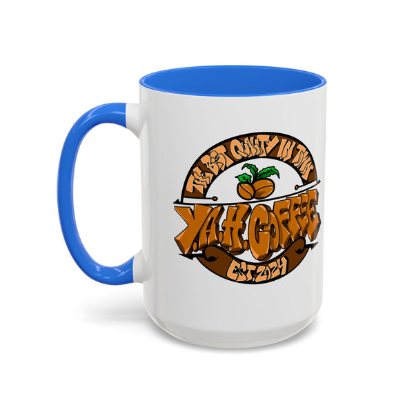 Y.A.H. Coffee Colorful Mugs (11oz, 15oz)