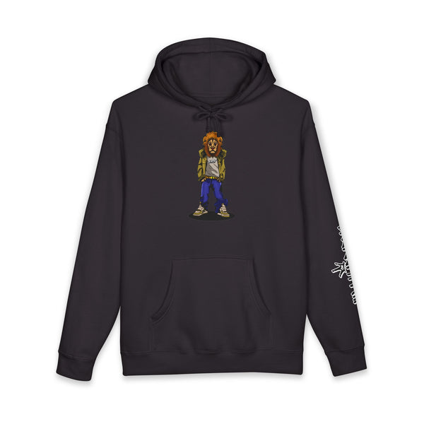 "Fearless Hustle Always" Unisex Heavyweight Hooded Sweatshirt
