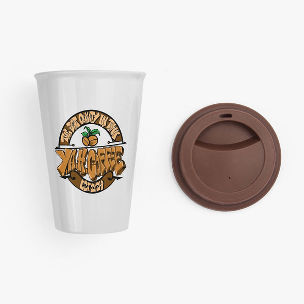 Y.A.H. Coffee 11oz Classic Ceramic Coffee Cup