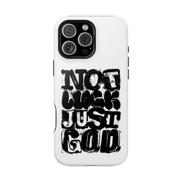 iPhone/Samsung Phone Case — “Not Luck Just God” Impact-Resistant Protective Case