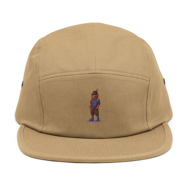 "Mane Street" 5 Panel Cap, Trendy Hat for Urban Fashion, Perfect Gift for Friends, Ideal for Casual Outings, Unisex Cap