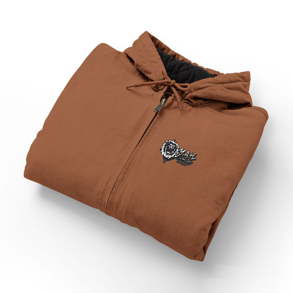 Y.A.H. CornerStone® Men's Duck Cloth Hooded Work Jacket