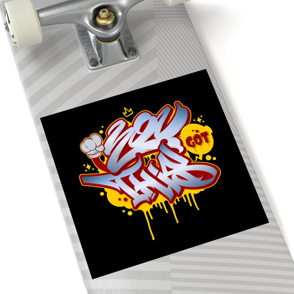 "You Got This" Laminate Square Stickers