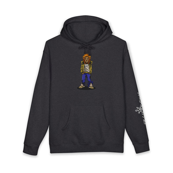 "Fearless Hustle Always" Unisex Heavyweight Hooded Sweatshirt