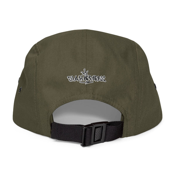 "Mane Street" 5 Panel Cap, Trendy Hat for Urban Fashion, Perfect Gift for Friends, Ideal for Casual Outings, Unisex Cap