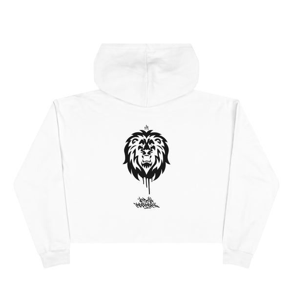 "Not Perfect Just Growing" Crop Hoodie