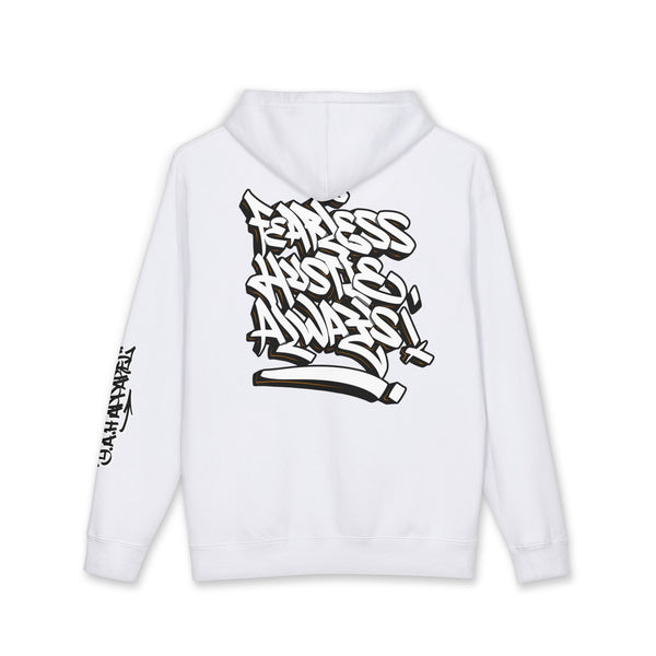"Fearless Hustle Always" Unisex Heavyweight Hooded Sweatshirt