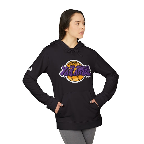 "Los Angeles Y.A.H." adidas® Unisex Fleece Hoodie