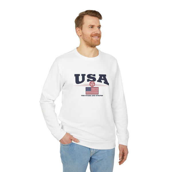 Y.A.H. Athletics X U.S.A. X adidas Unisex Fleece Crewneck Sweatshirt