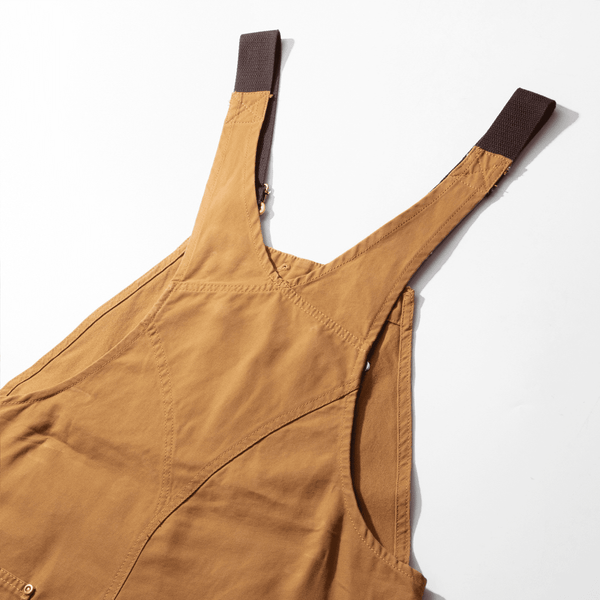 Y.A.H. Unisex Loose-Fit Utility Bib Overall Jumpsuit