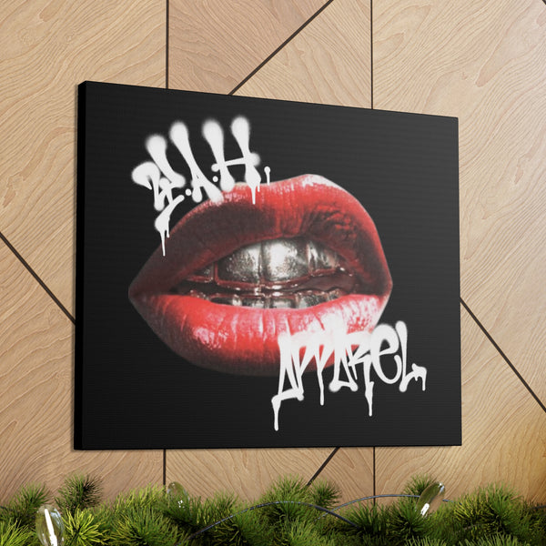 "Lips Pop'n" Canvas Gallery Wraps