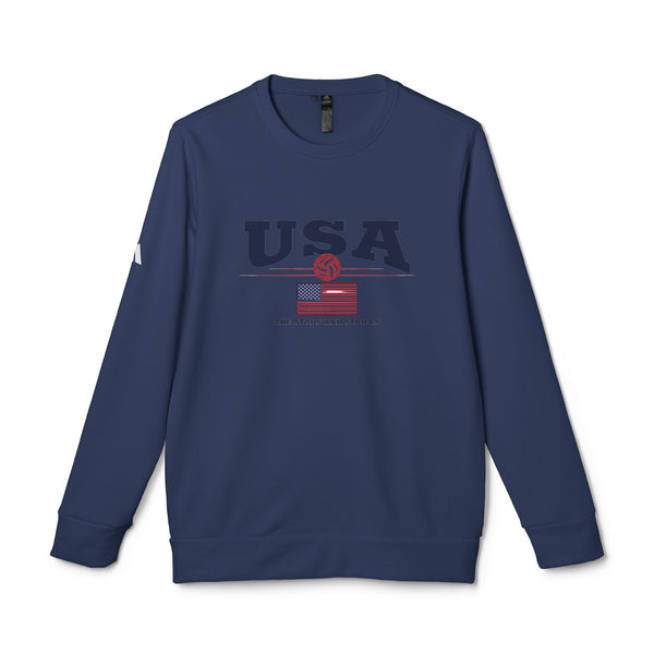 Y.A.H. Athletics X U.S.A. X adidas Unisex Fleece Crewneck Sweatshirt