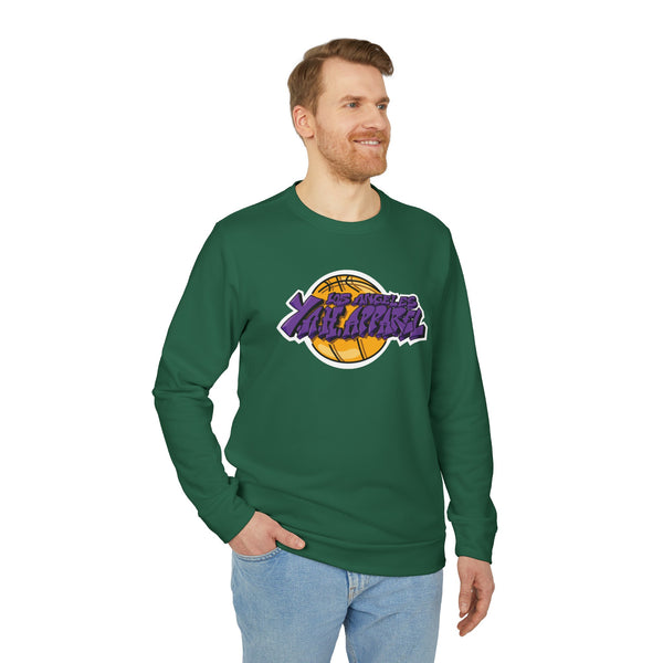 "Los Angeles Y.A.H." adidas® Unisex Fleece Crewneck Sweatshirt