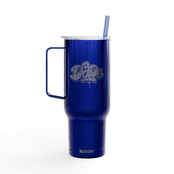 "Dope Los Angeles" Insulated Tumbler with Lid - 40oz Stylish Travel Mug