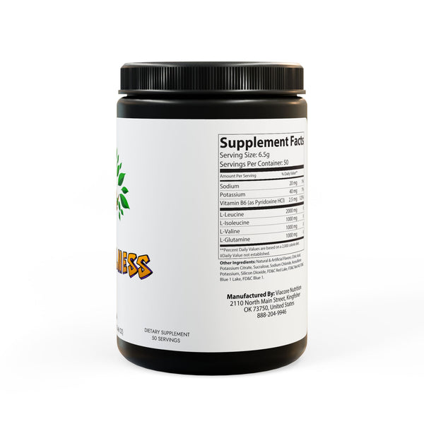 Y.A.H. BCAA Supplement, Grape (325g, 11.46oz, 50 servings)