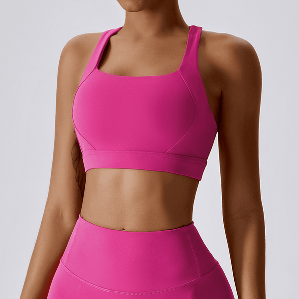 Y.A.H. Athletics CloudFeel Compression Shockproof  Sports Bra