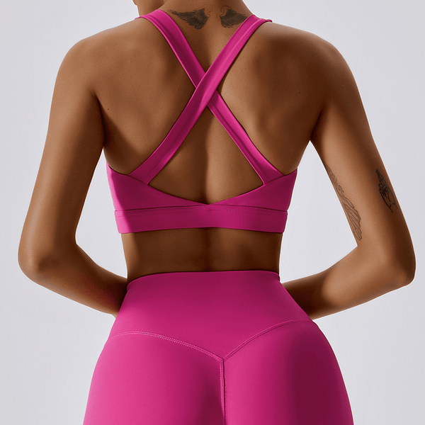 Y.A.H. Athletics CloudFeel Compression Shockproof  Sports Bra