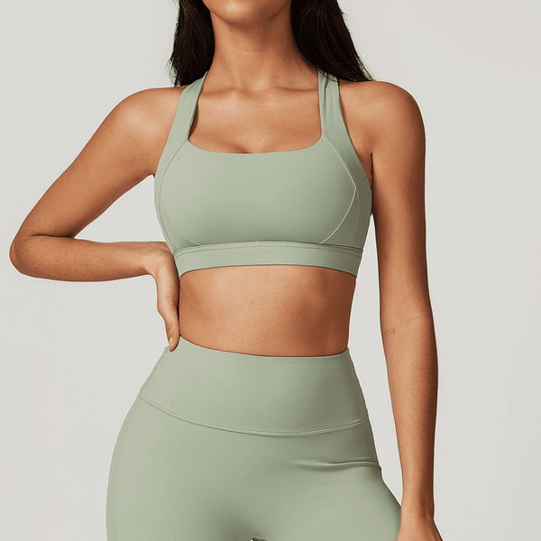 Y.A.H. Athletics CloudFeel Compression Shockproof  Sports Bra