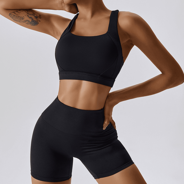 Y.A.H. Athletics CloudFeel Compression Shockproof  Sports Bra