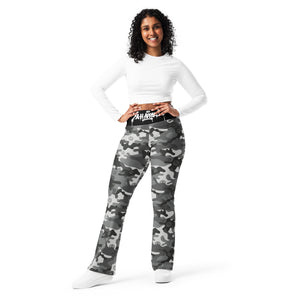 Snow Camo Flare Leggings