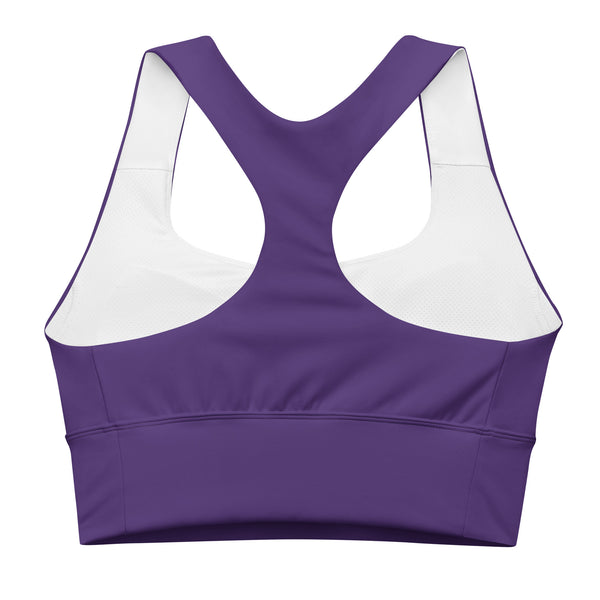 "House of The Lion Team" Recycled Longline Sports Bra