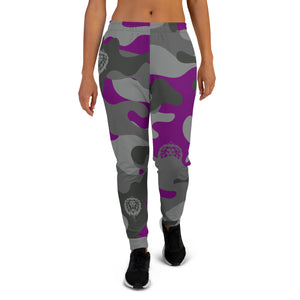 Purple Camo Women's Joggers