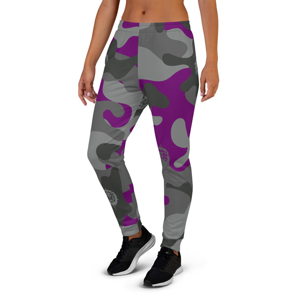 Purple Camo Women's Joggers