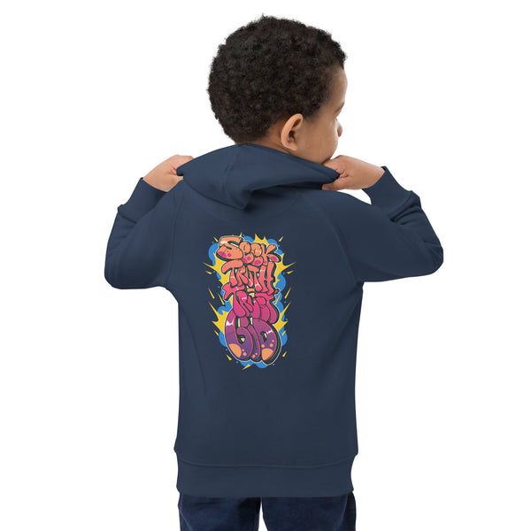 "Seek Truth Trust God" Kids Eco Hoodie