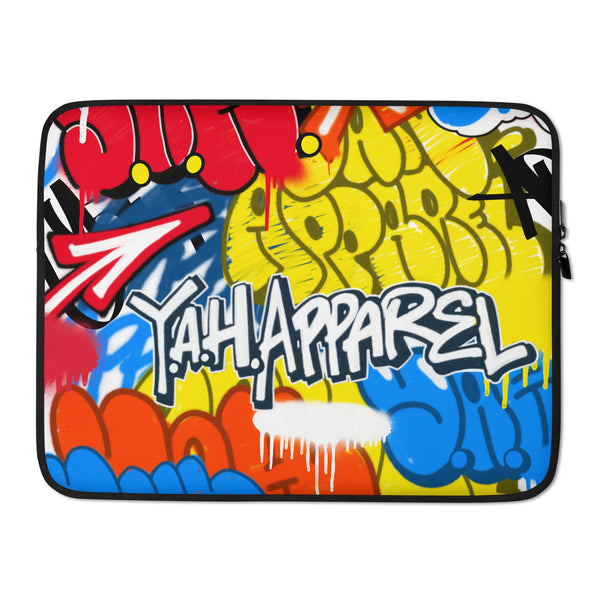 Y.A.H. Crew Bombed Laptop Sleeve