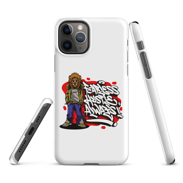 "Fearless Hustle" Snap case for iPhone®