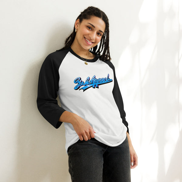 "Los Angeles Y.A.H. 3/4 Sleeve Raglan Shirt