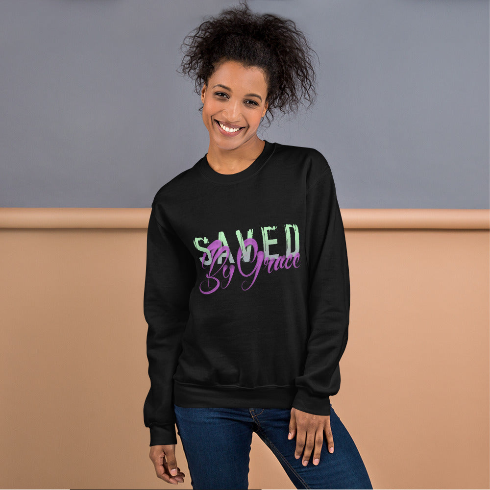 "Saved By Grace"  Sweatshirt