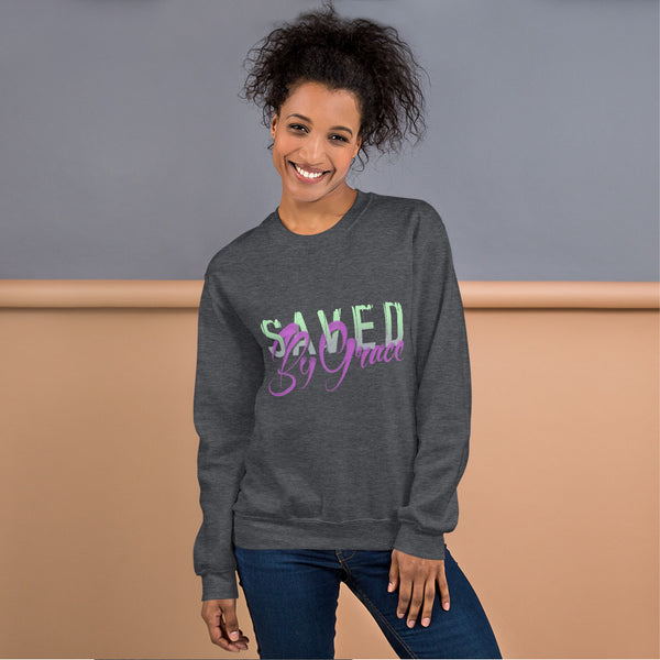 "Saved By Grace"  Sweatshirt