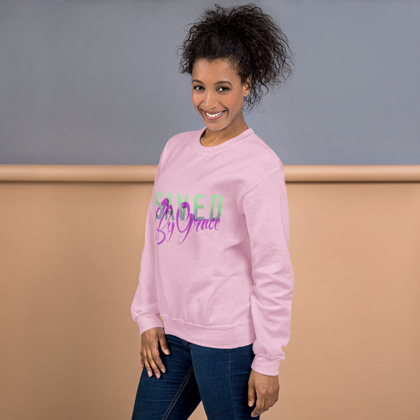 "Saved By Grace"  Sweatshirt