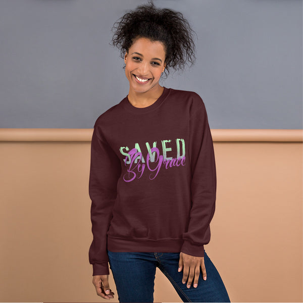 "Saved By Grace"  Sweatshirt