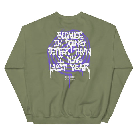 "I'm Doing Better" Snapback/Sweatshirt Bundle