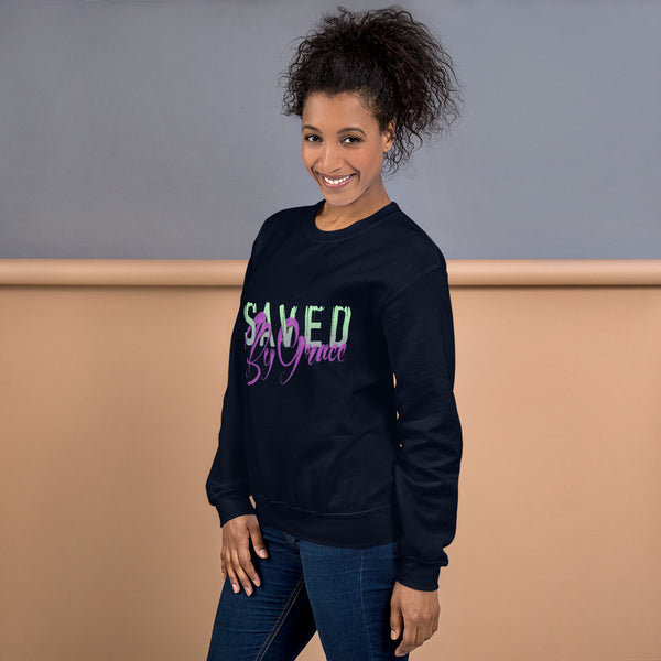 "Saved By Grace"  Sweatshirt