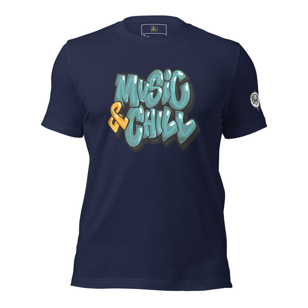 "Music & Chill" Unisex t-shirt