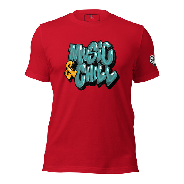 "Music & Chill" Unisex t-shirt