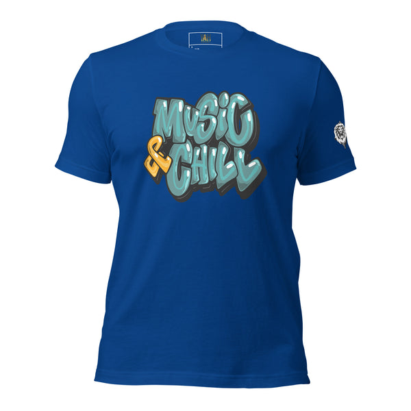 "Music & Chill" Unisex t-shirt