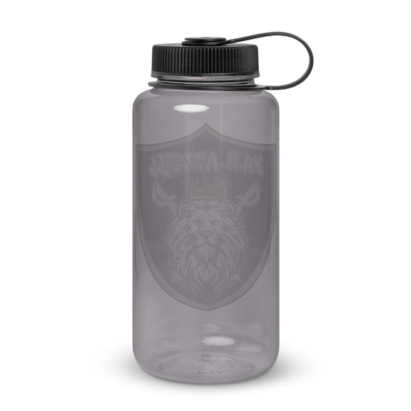 "House of The Lion Team" Wide Mouth Plastic Water Bottle