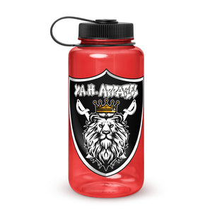 "House of The Lion Team" Wide Mouth Plastic Water Bottle